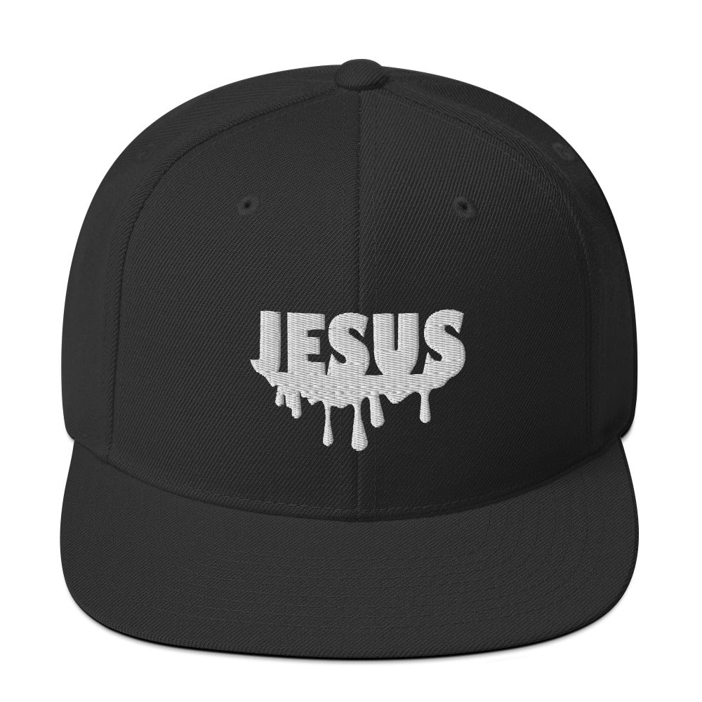 Jesus Drip Snapback Hat (Unisex)