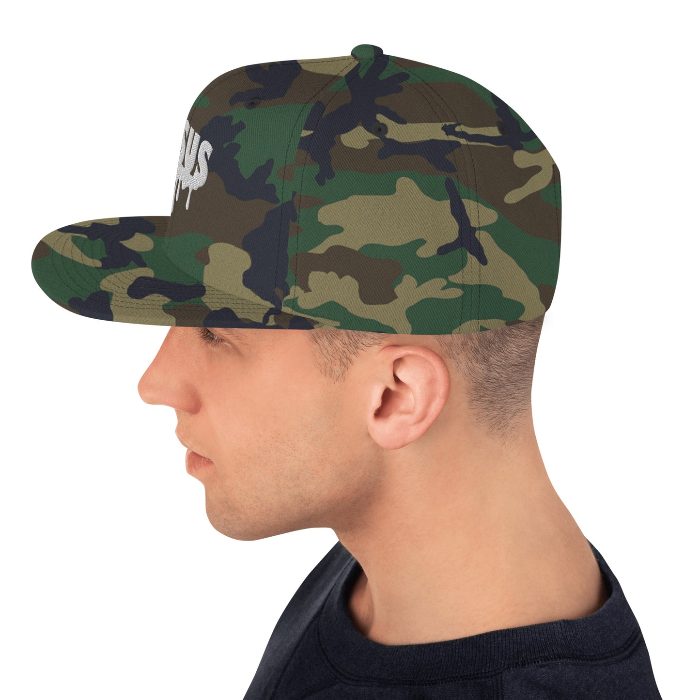 Jesus Drip Snapback Hat (Unisex)