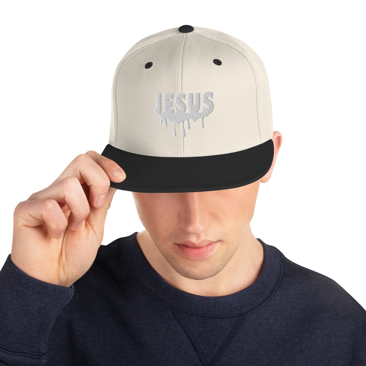 Jesus Drip Snapback Hat (Unisex)