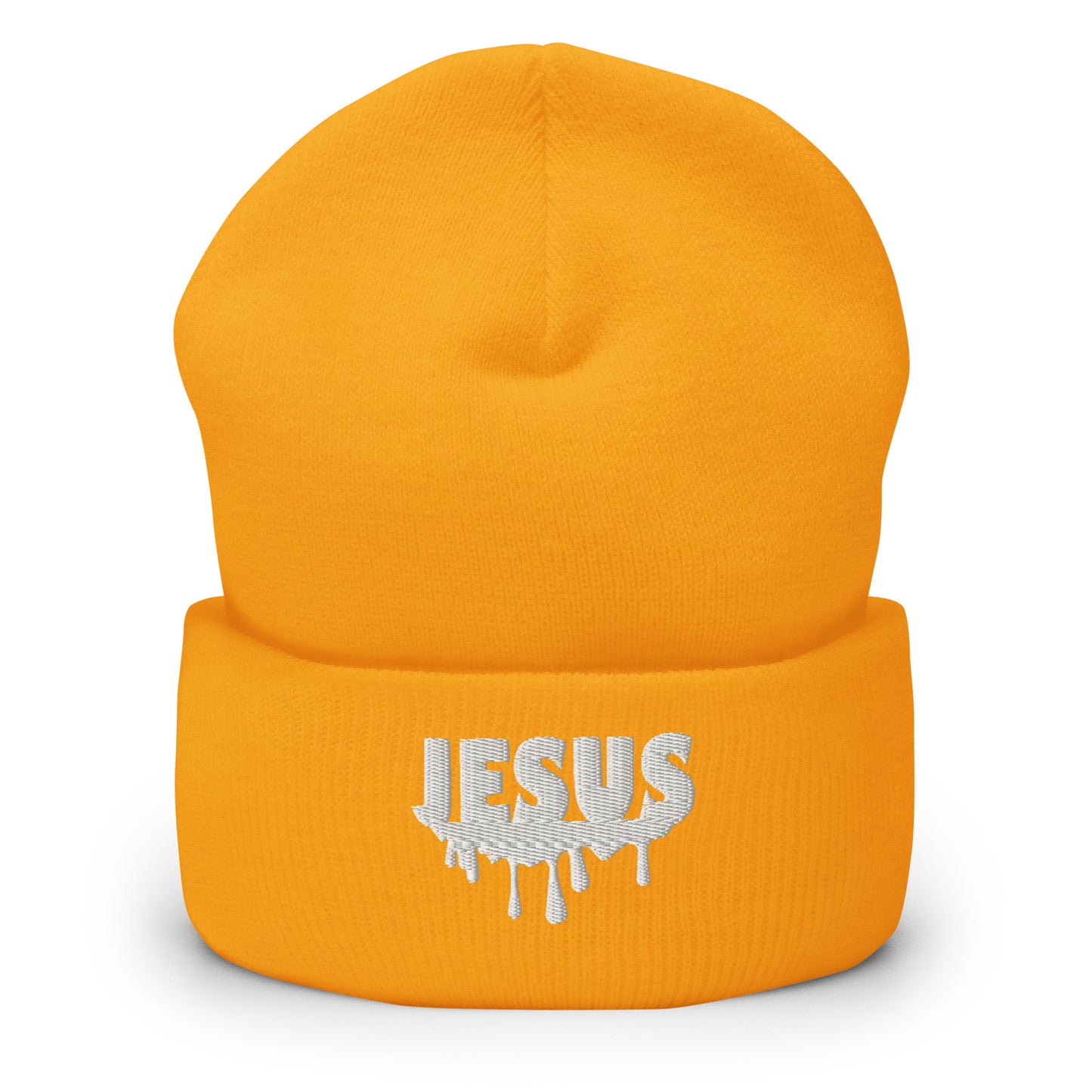 Jesus Drip Cuffed Beanie (Unisex)