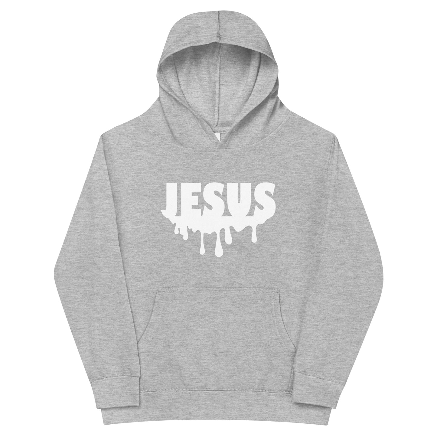 Jesus Drip Kids Fleece Hoodie