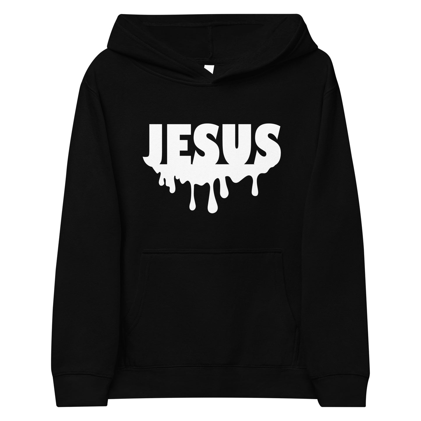 Jesus Drip Kids Fleece Hoodie