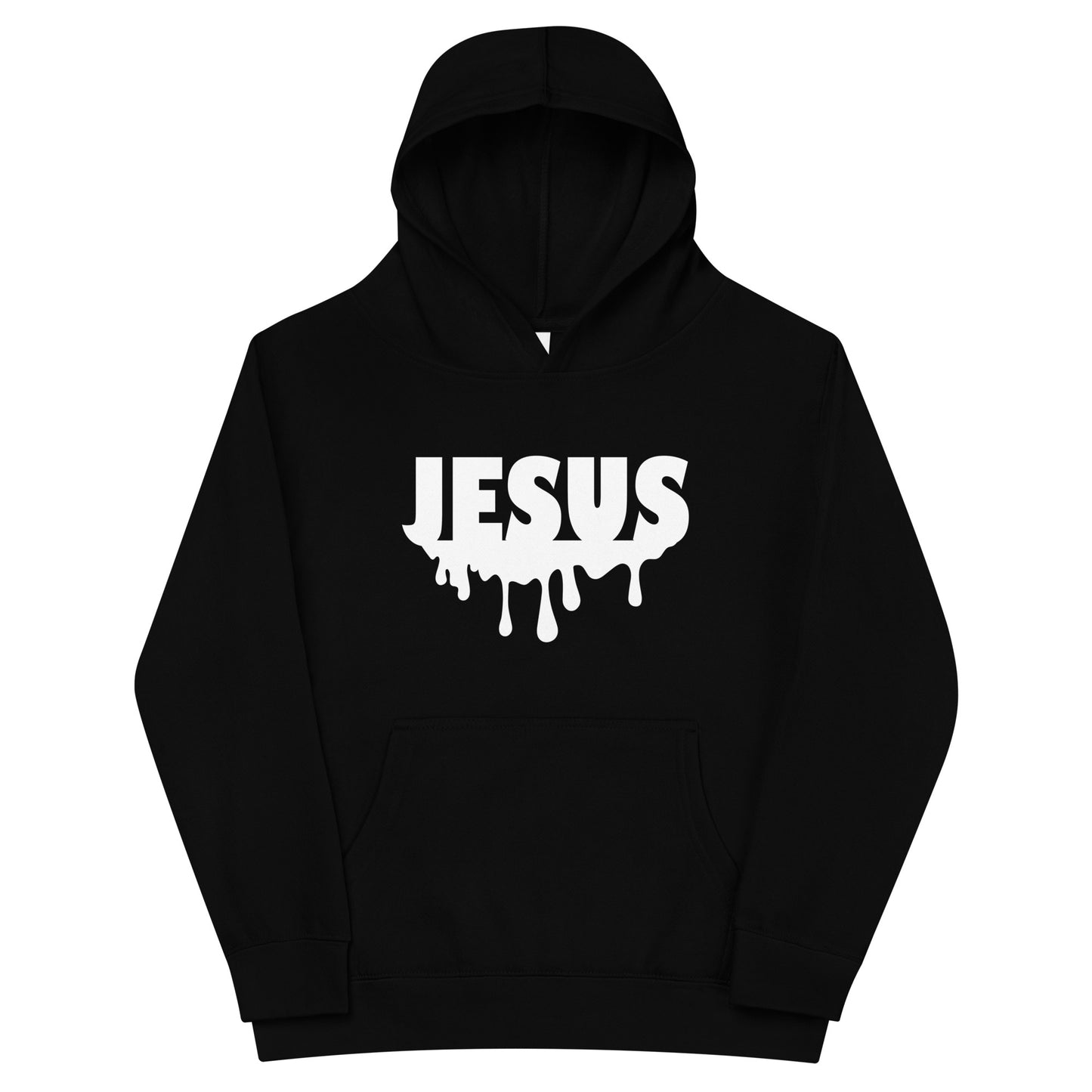 Jesus Drip Kids Fleece Hoodie