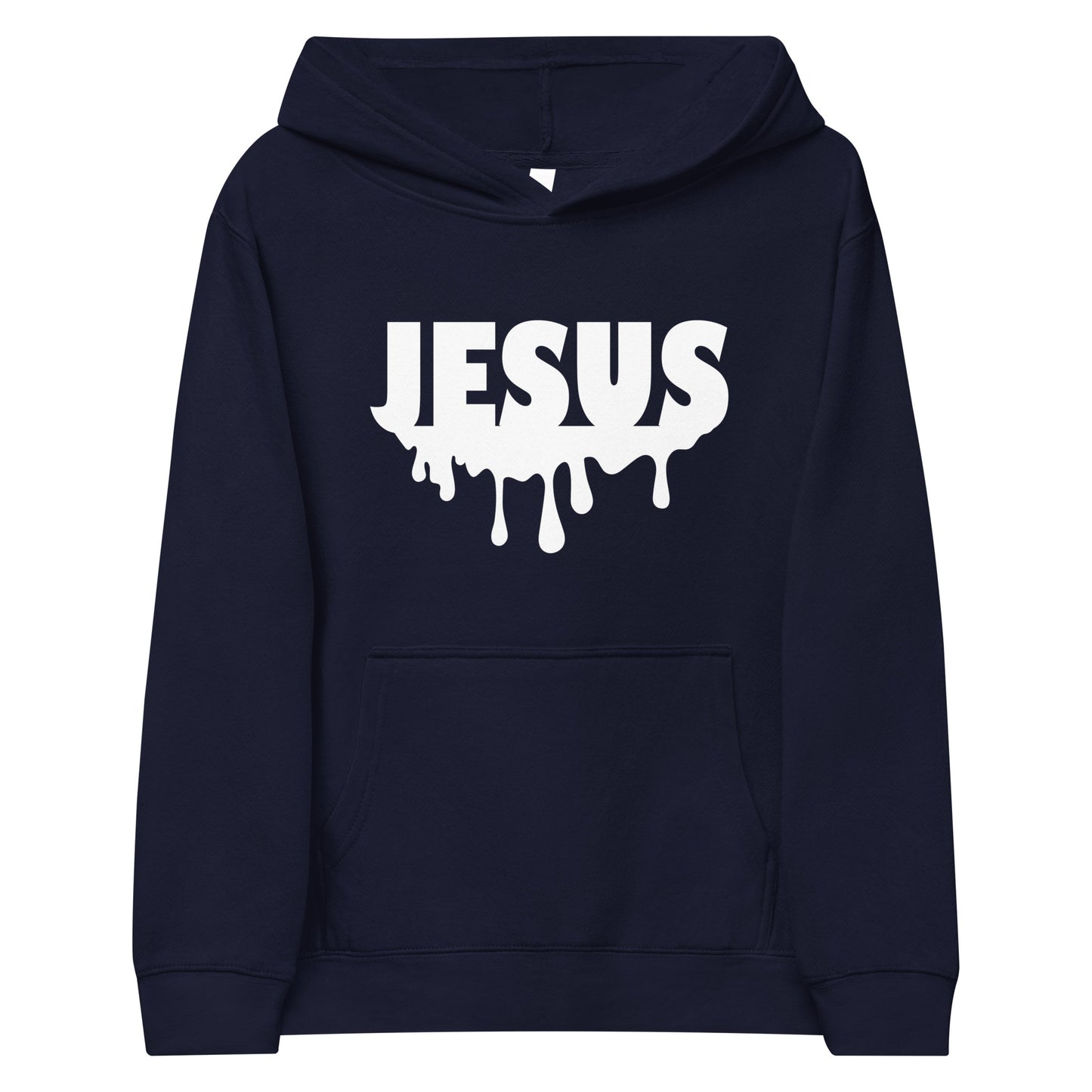 Jesus Drip Kids Fleece Hoodie