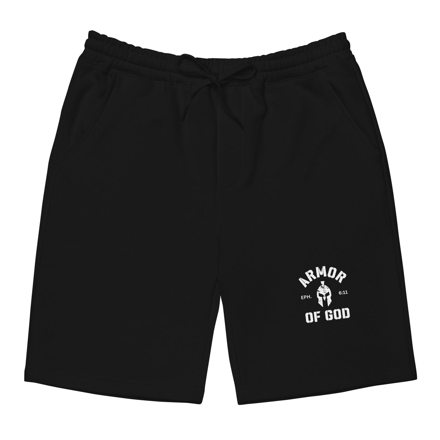 Armor of God Men's Fleece Shorts - Humble & Faithful Co.