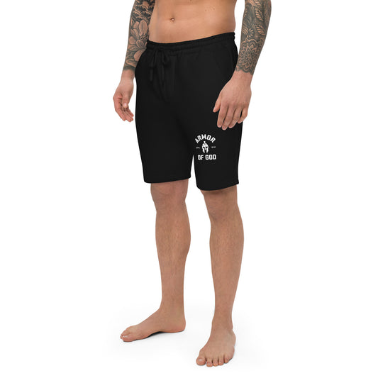 Armor of God Men's Fleece Shorts - Humble & Faithful Co.
