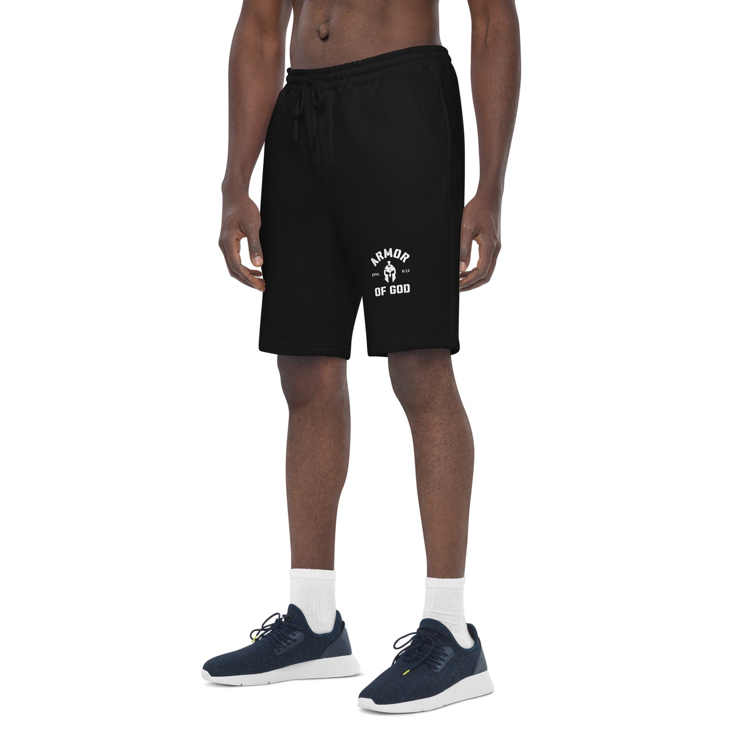 Armor of God Men's Fleece Shorts - Humble & Faithful Co.