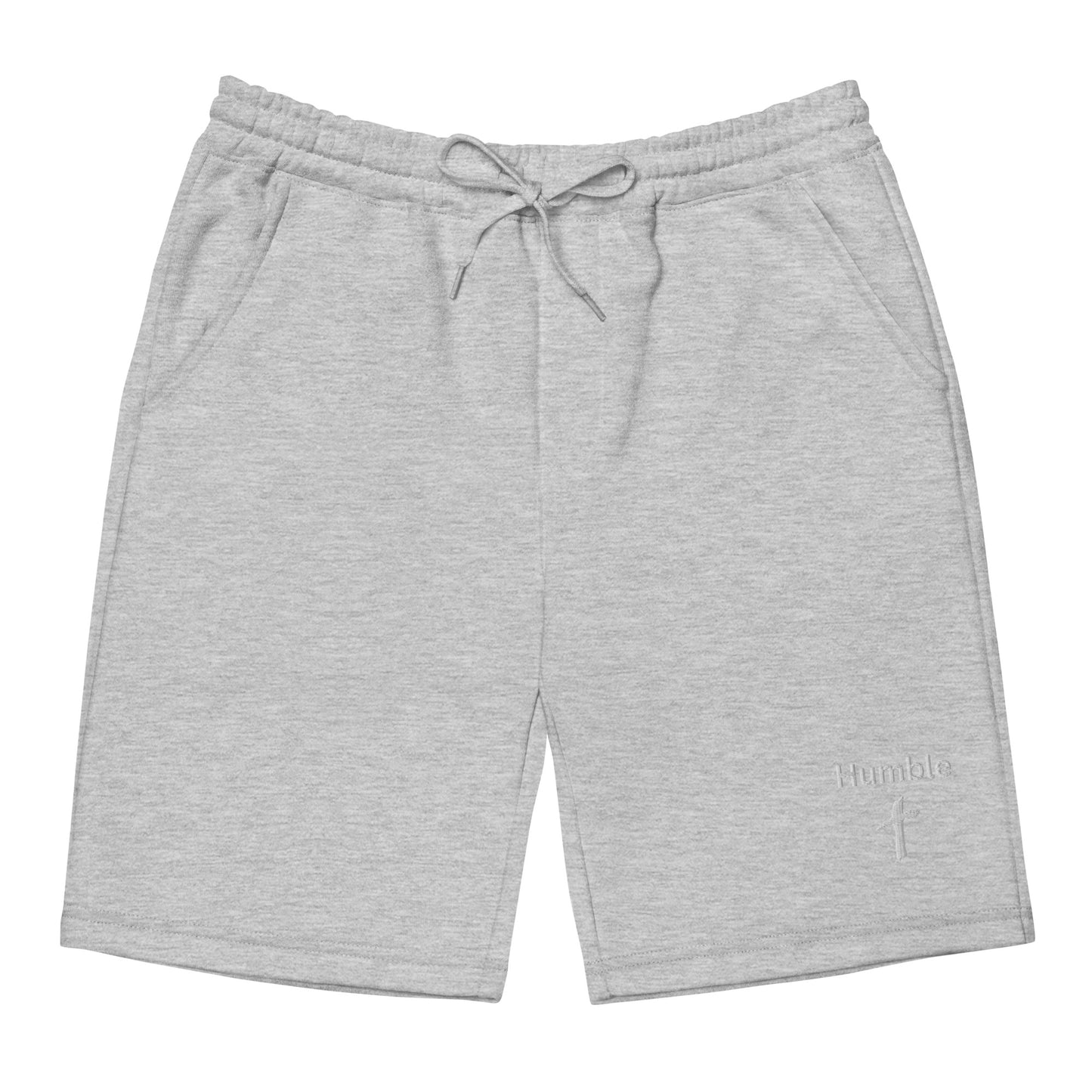 Humble Embroidered Men's Fleece Shorts - Humble & Faithful Co.