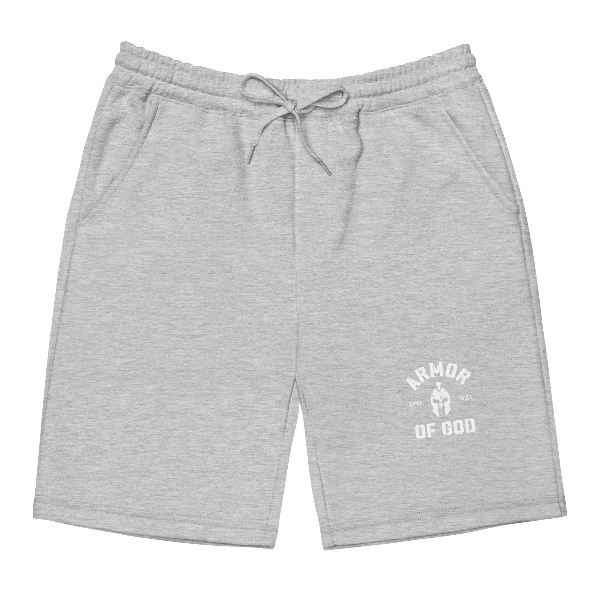 Armor of God Men's Fleece Shorts - Humble & Faithful Co.