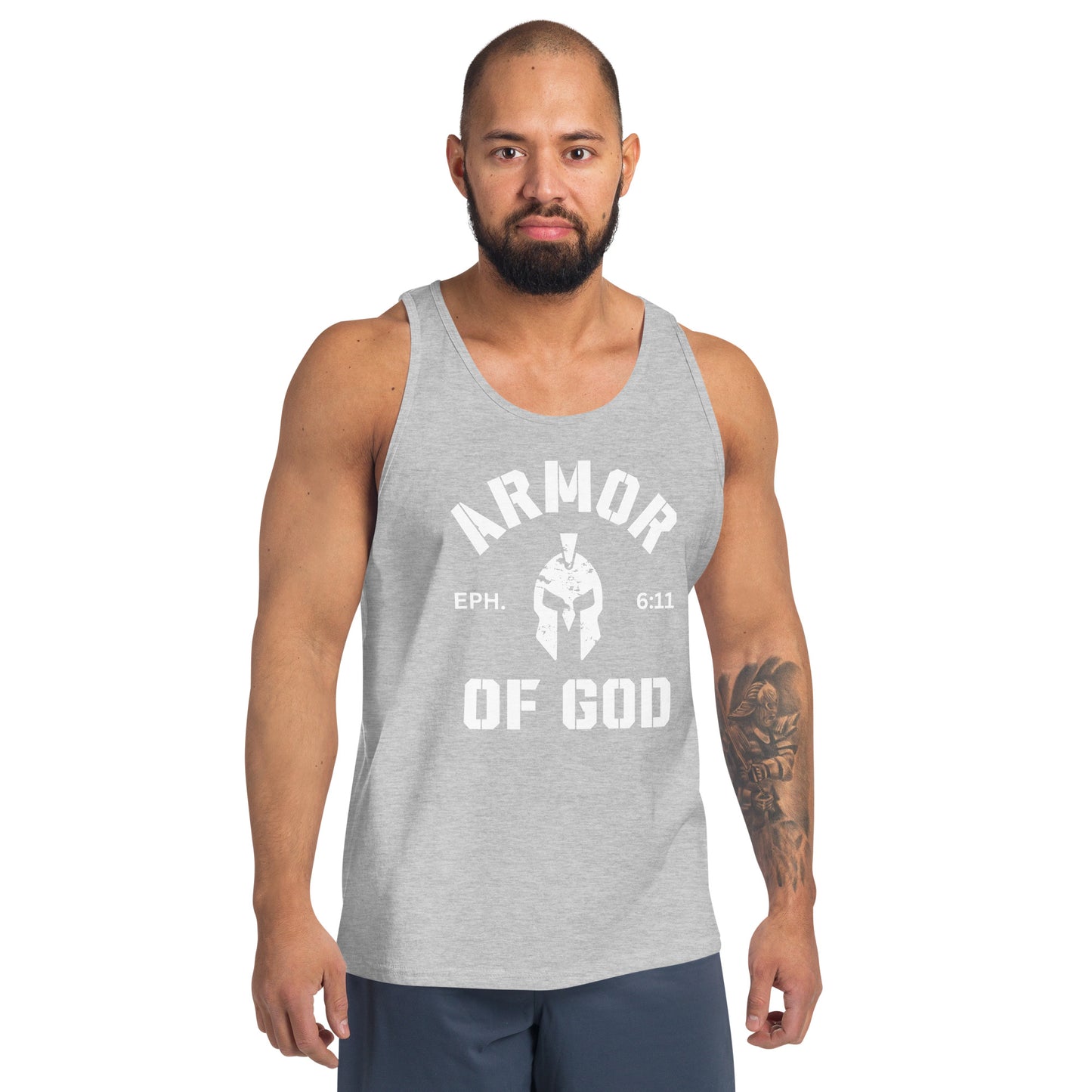 Armor of God Tank Top (Unisex) - Humble & Faithful Co.