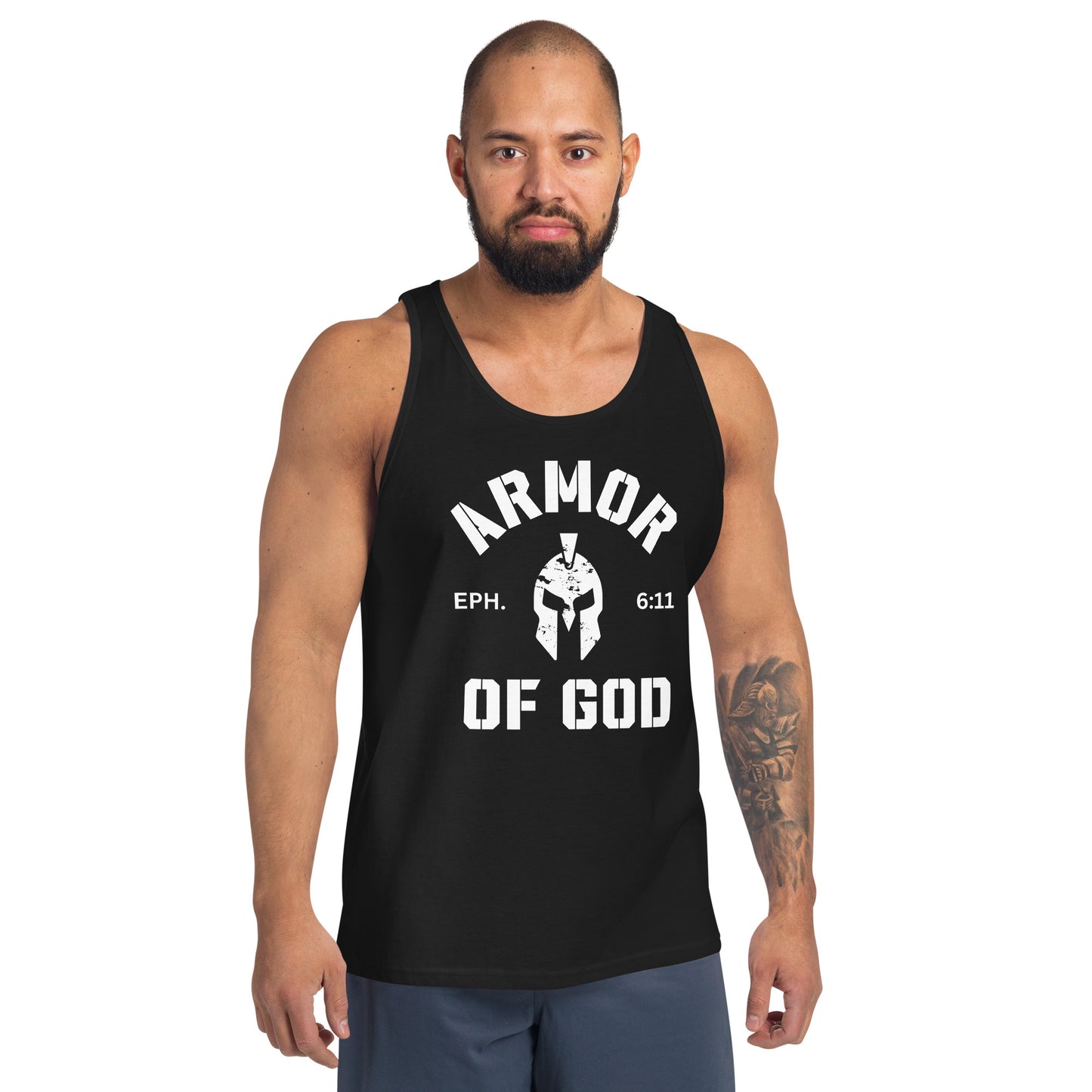 Armor of God Tank Top (Unisex) - Humble & Faithful Co.