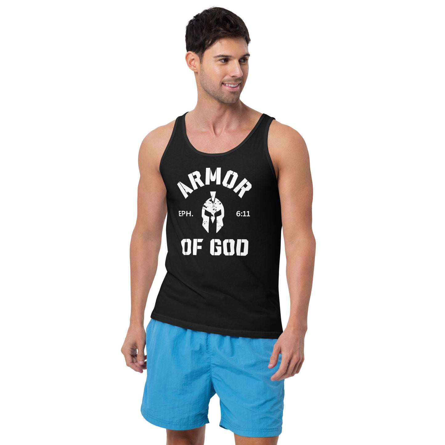 Armor of God Tank Top (Unisex) - Humble & Faithful Co.