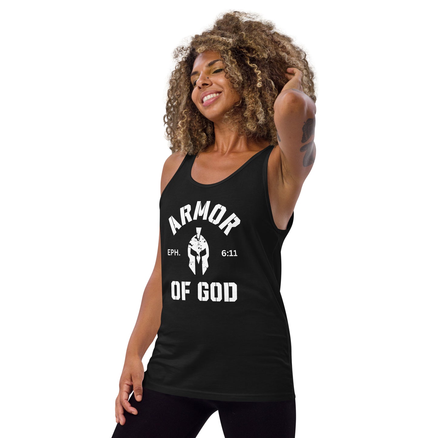 Armor of God Tank Top (Unisex) - Humble & Faithful Co.