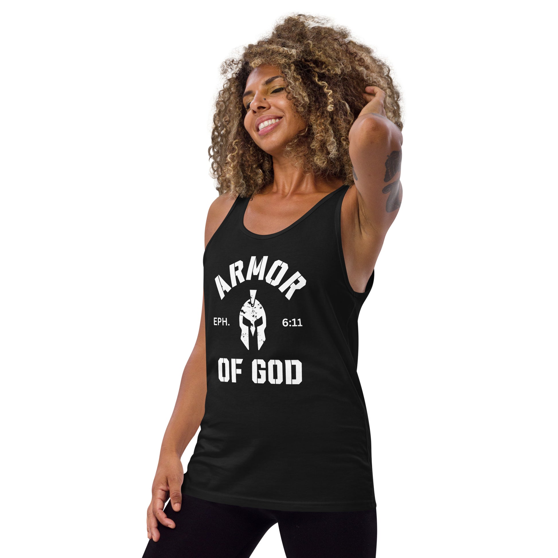 Armor of God Tank Top (Unisex) - Humble & Faithful Co.