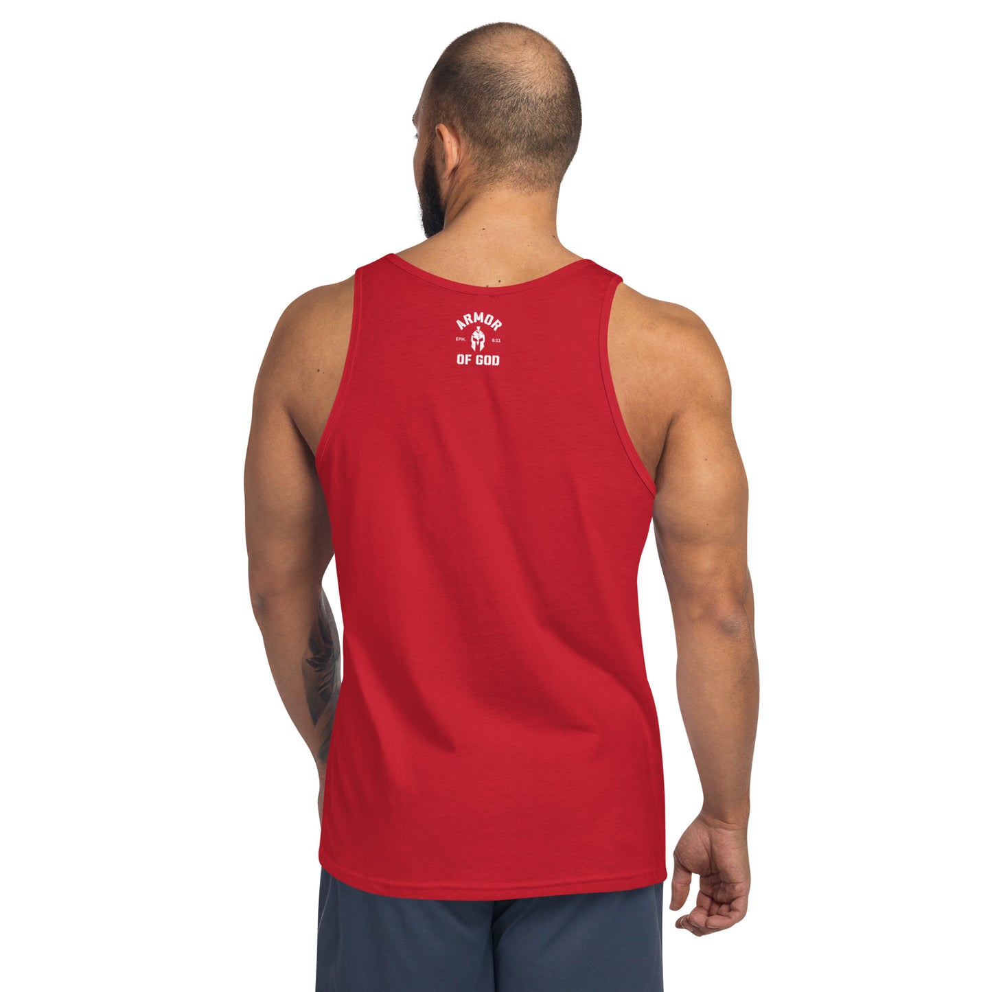 Armor of God Tank Top (Unisex) - Humble & Faithful Co.