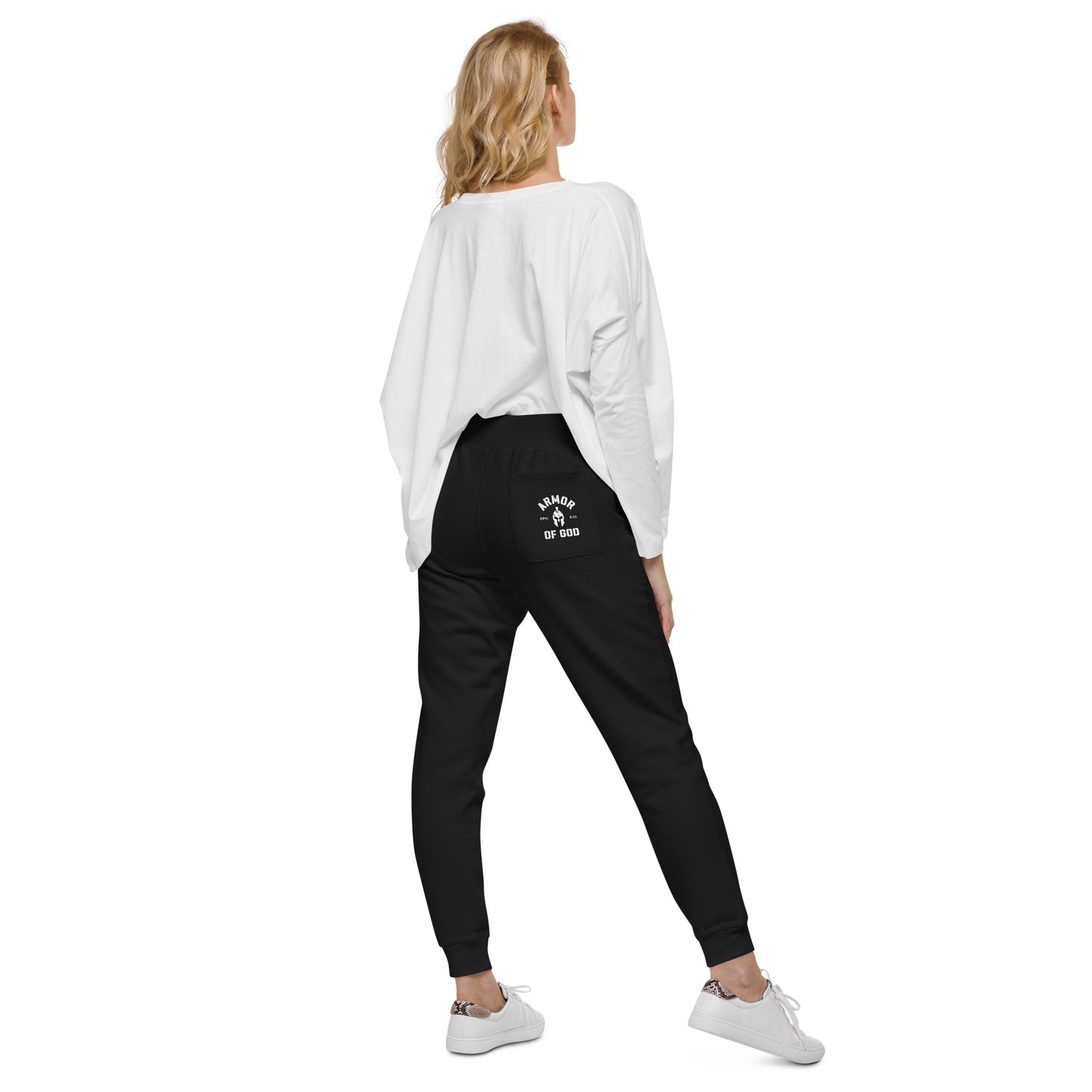 Armor of God Fleece Sweatpants (Unisex) - Humble & Faithful Co.