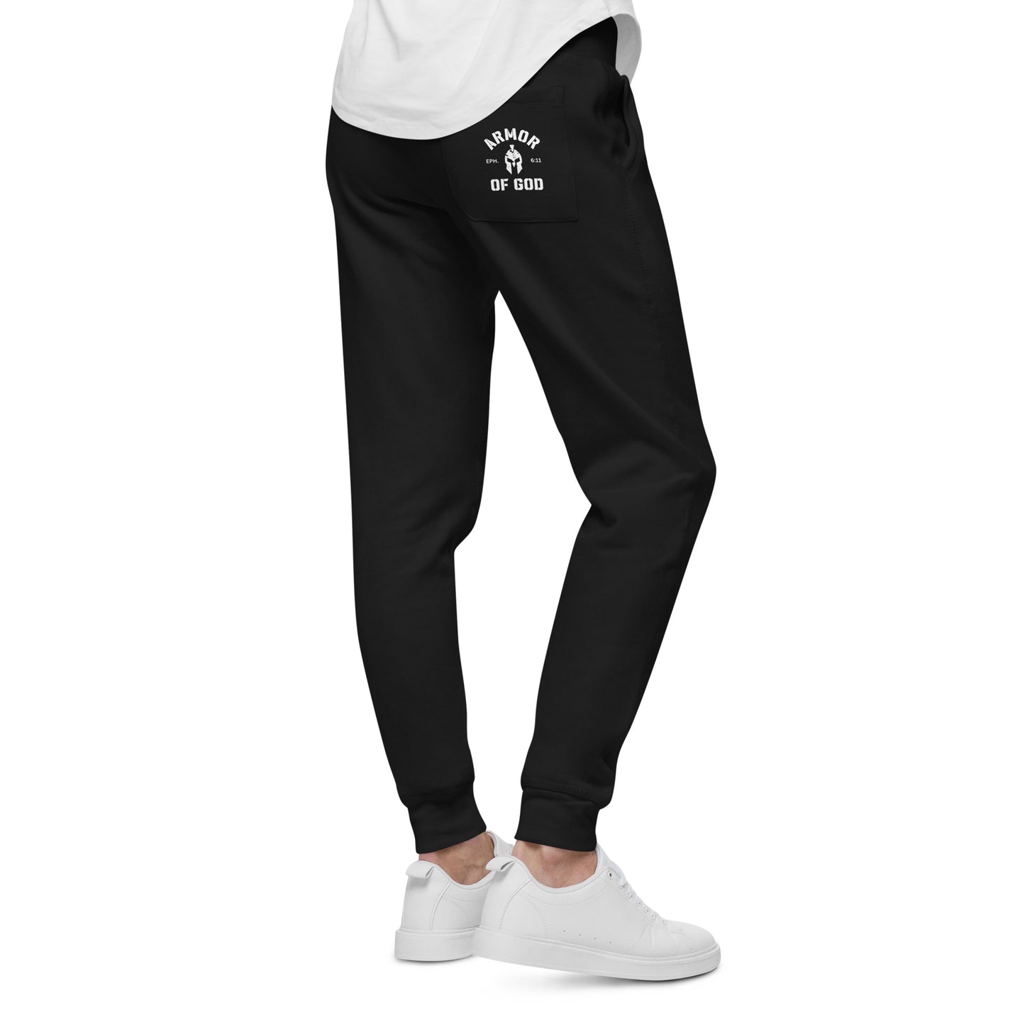 Armor of God Fleece Sweatpants (Unisex) - Humble & Faithful Co.