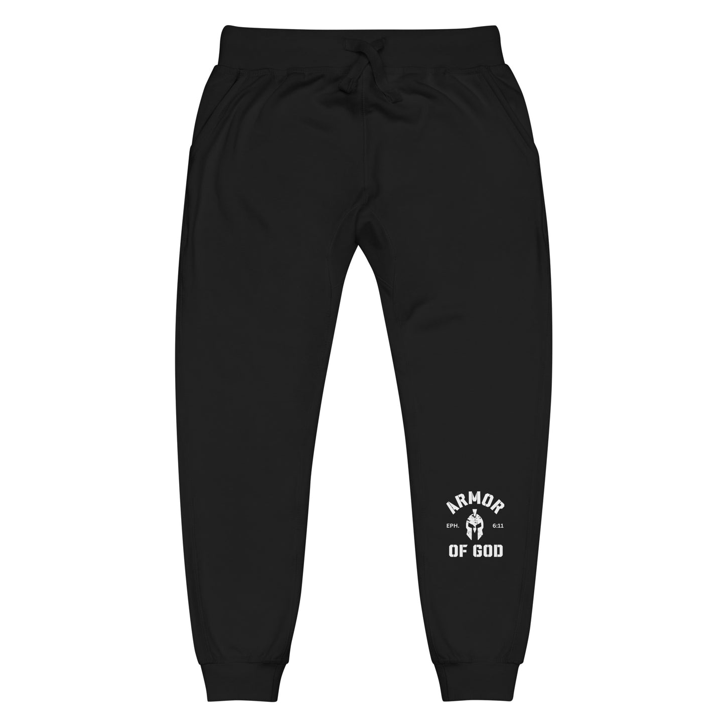 Armor of God Fleece Sweatpants (Unisex) - Humble & Faithful Co.