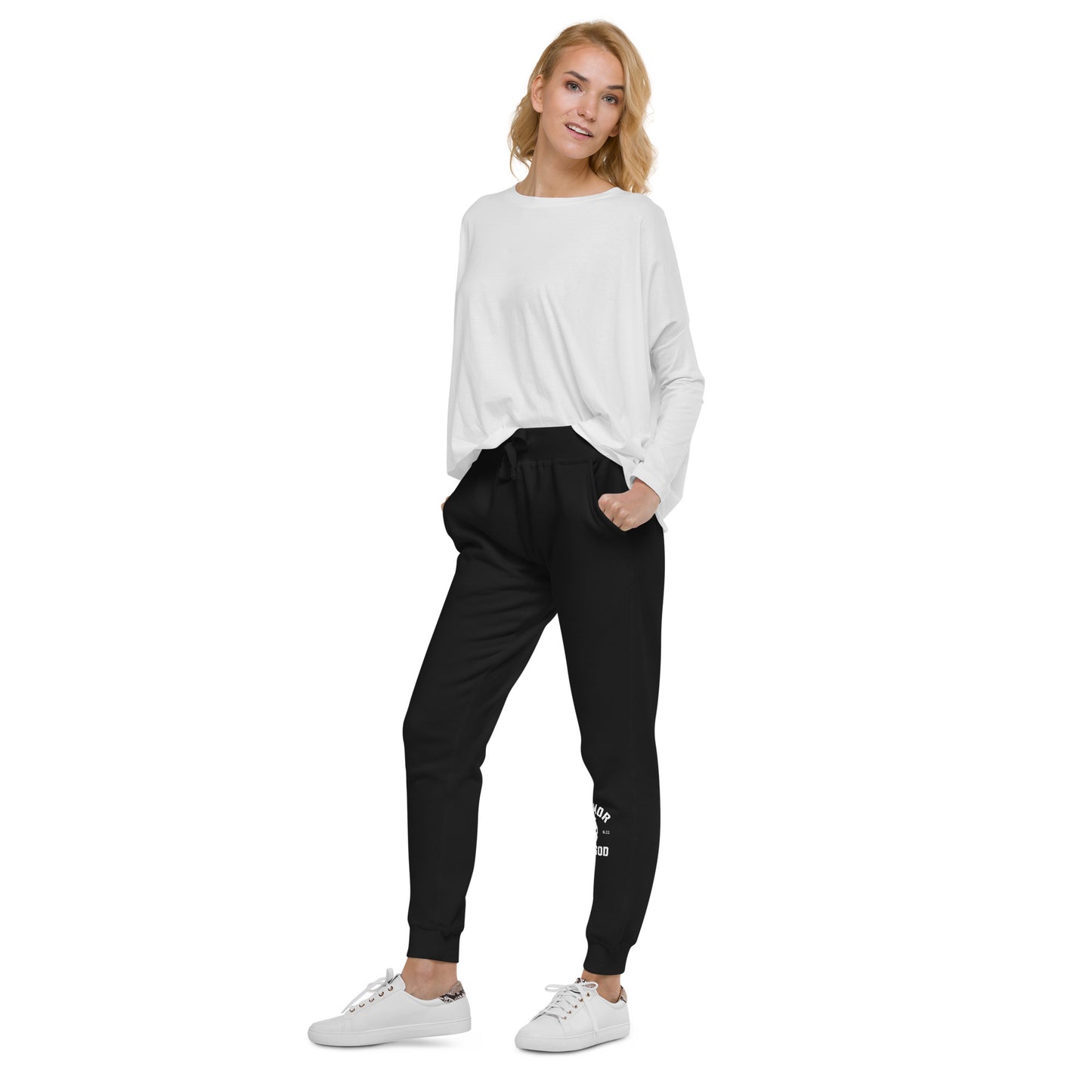 Armor of God Fleece Sweatpants (Unisex) - Humble & Faithful Co.