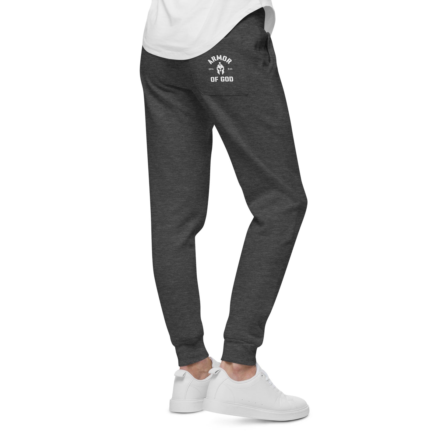 Armor of God Fleece Sweatpants (Unisex) - Humble & Faithful Co.