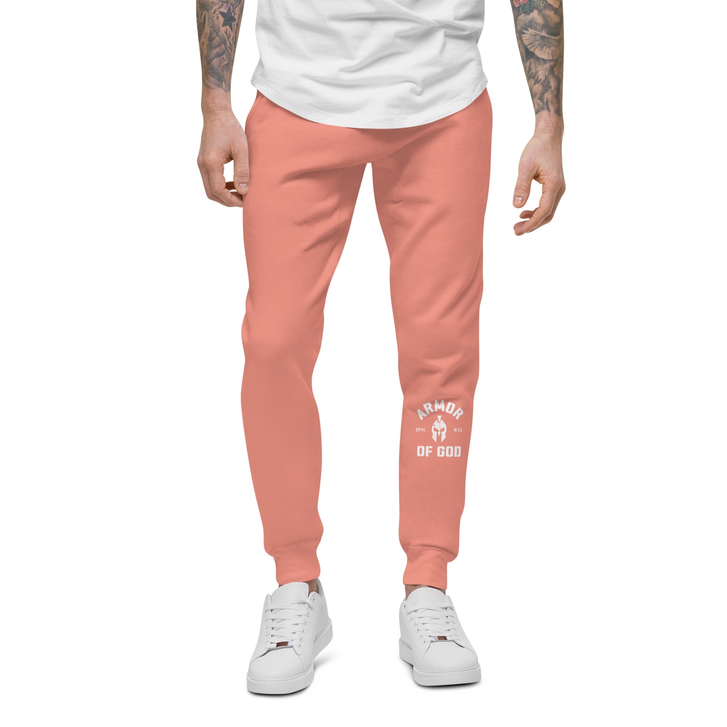 Armor of God Fleece Sweatpants (Unisex) - Humble & Faithful Co.