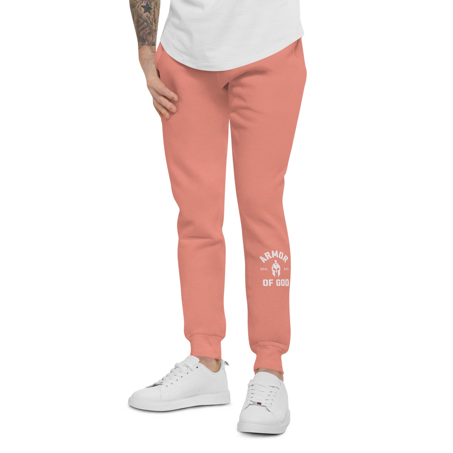 Armor of God Fleece Sweatpants (Unisex) - Humble & Faithful Co.
