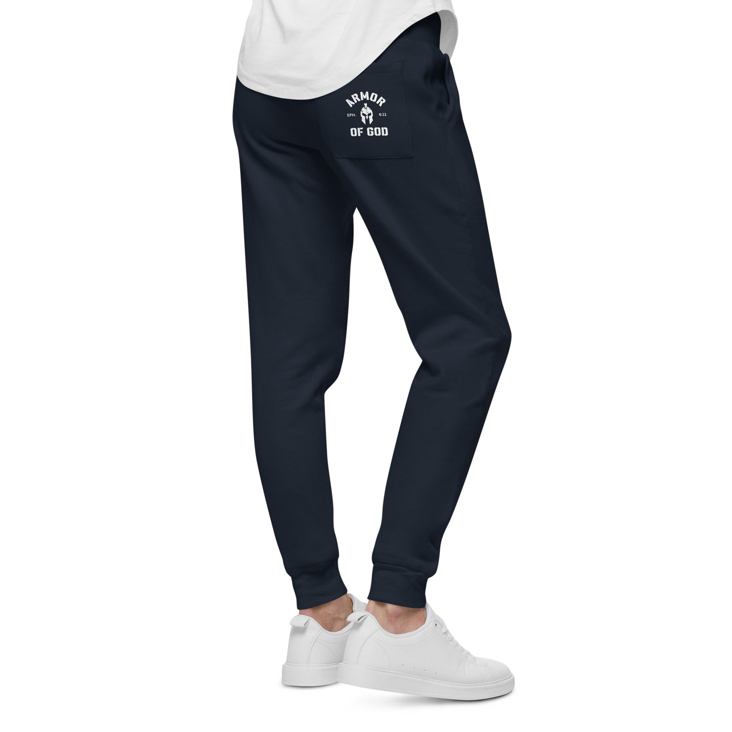 Armor of God Fleece Sweatpants (Unisex) - Humble & Faithful Co.