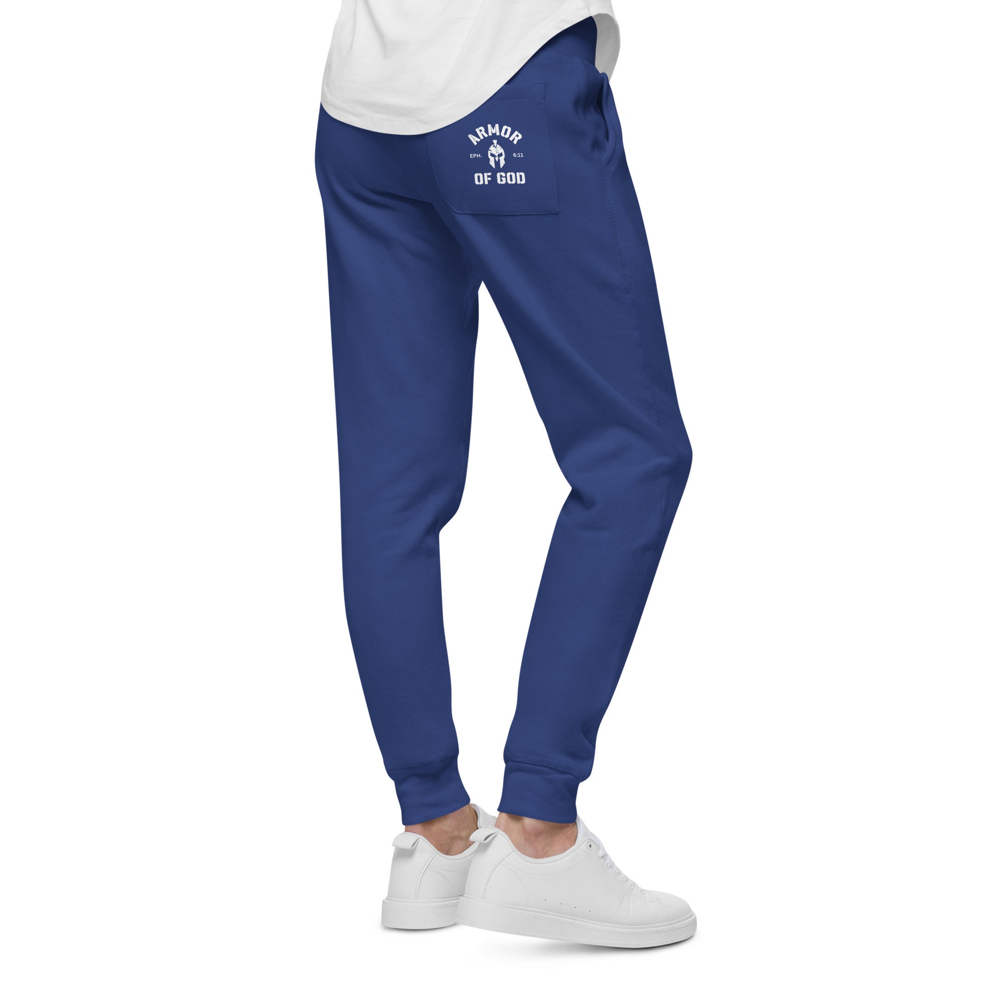 Armor of God Fleece Sweatpants (Unisex) - Humble & Faithful Co.