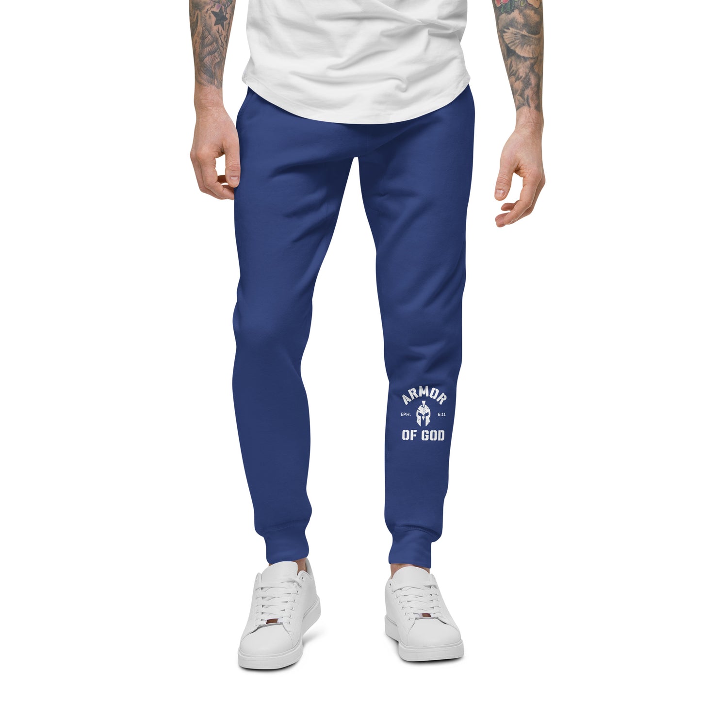 Armor of God Fleece Sweatpants (Unisex) - Humble & Faithful Co.