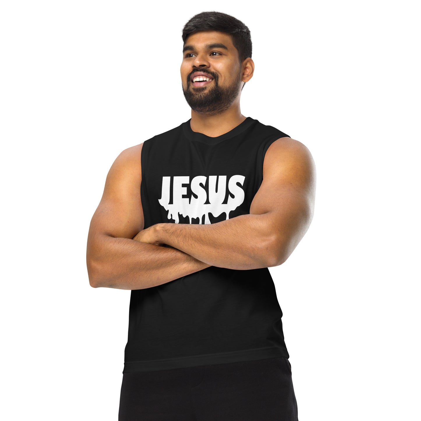 Jesus Drip Muscle T-Shirt (Unisex)