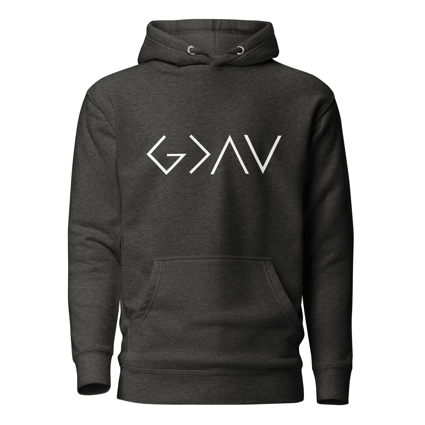 God is Greater than the Highs and Lows Hoodie - Humble & Faithful Co.