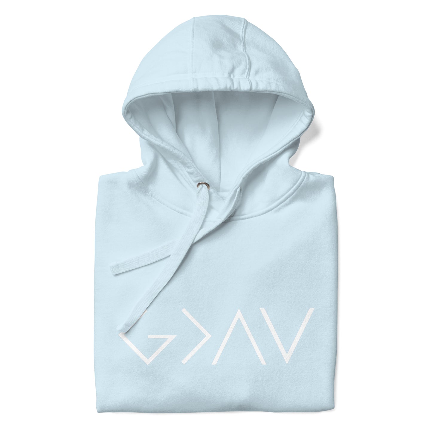 God is Greater than the Highs and Lows Hoodie - Humble & Faithful Co.