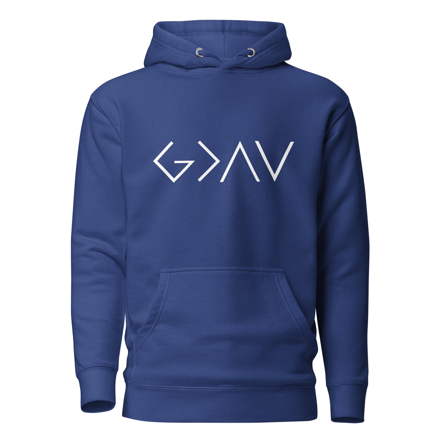 God is Greater than the Highs and Lows Hoodie - Humble & Faithful Co.
