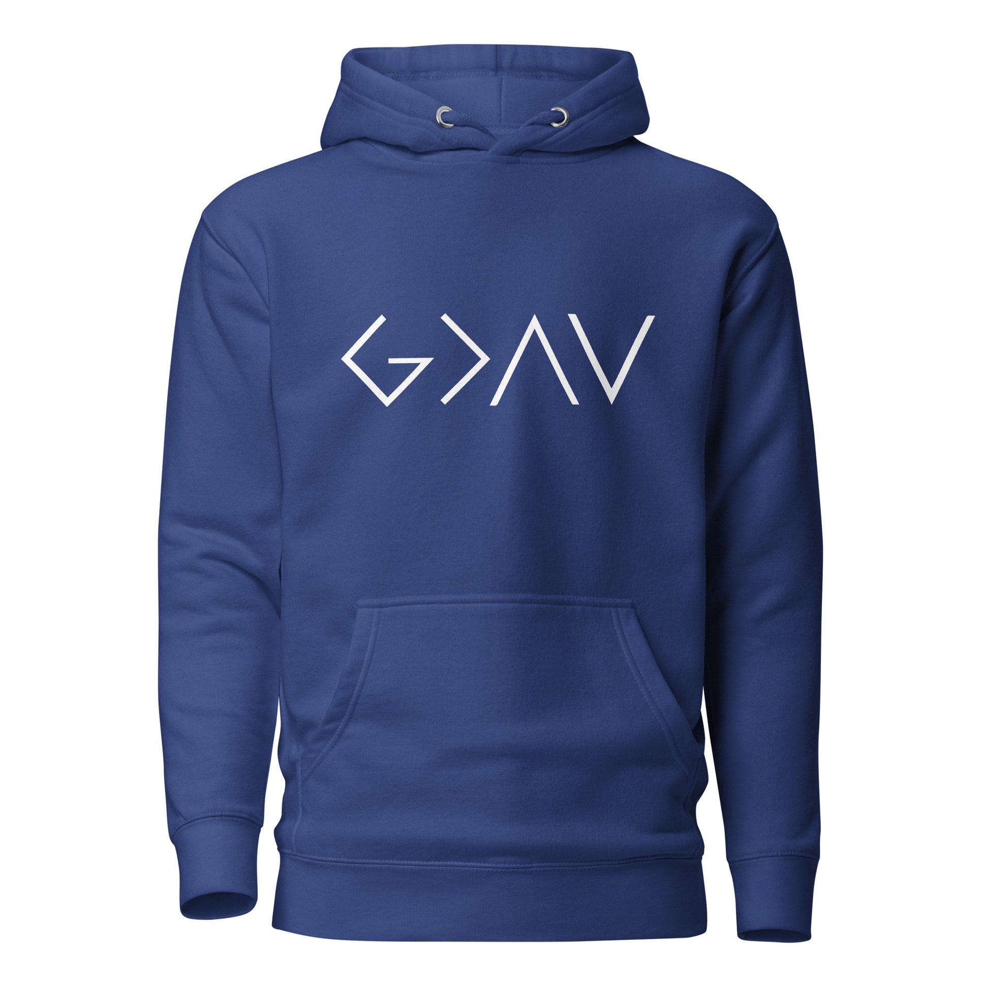 God is Greater than the Highs and Lows Hoodie - Humble & Faithful Co.