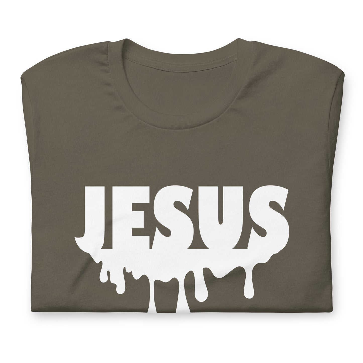 Jesus Drip Crewneck T-Shirt (Unisex)