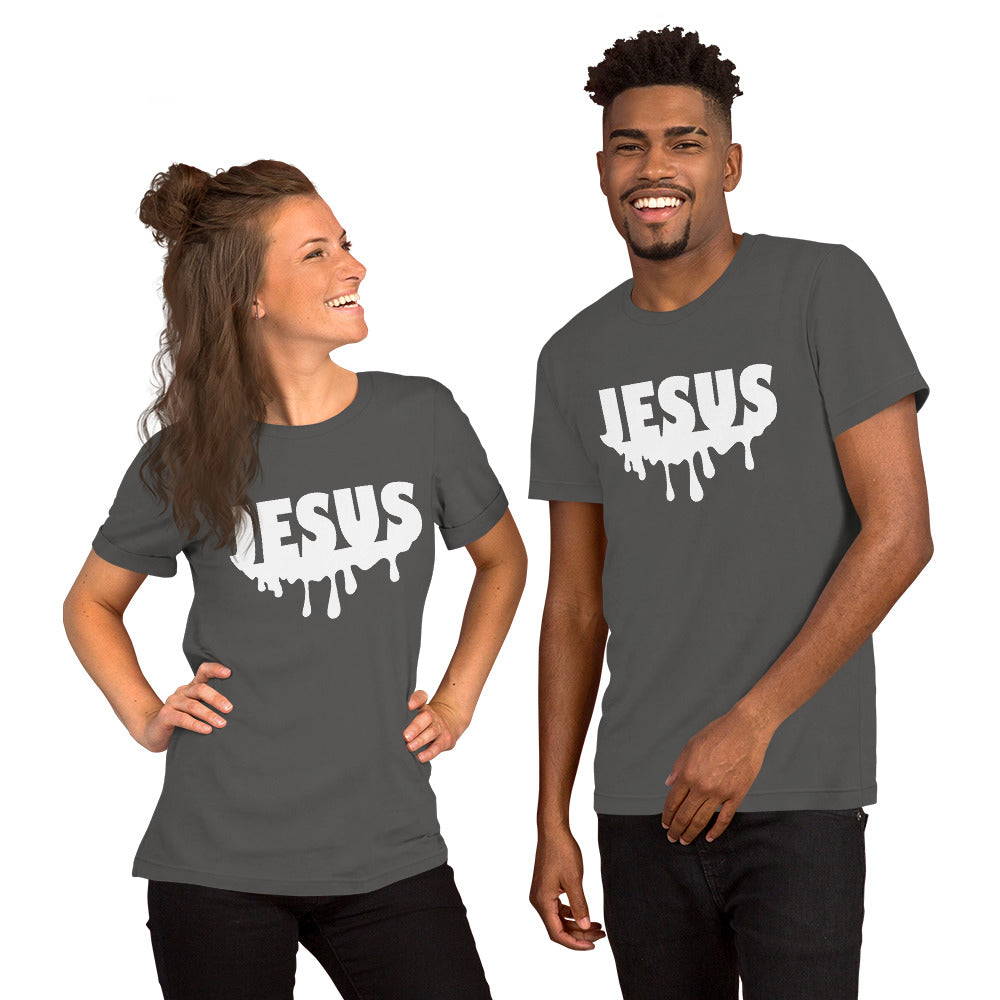 Jesus Drip Crewneck T-Shirt (Unisex)