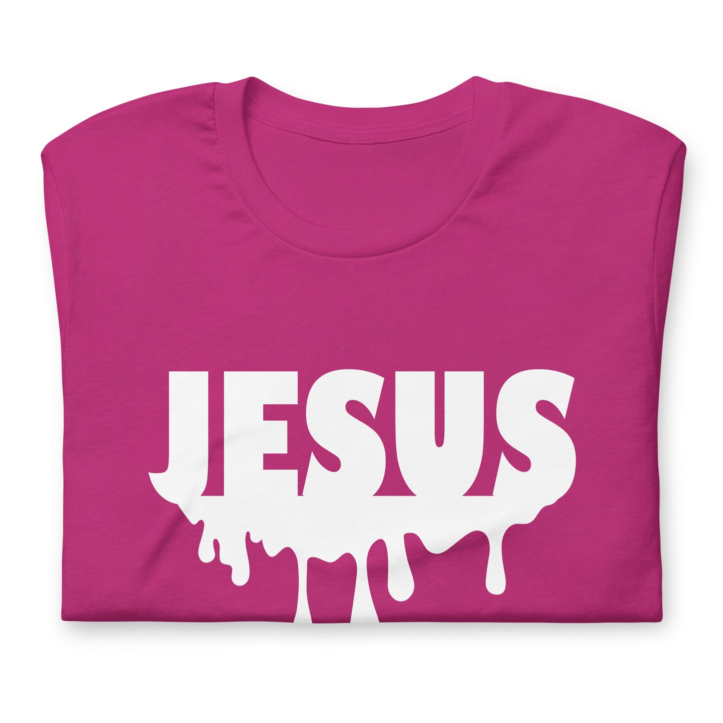 Jesus Drip Crewneck T-Shirt (Unisex)