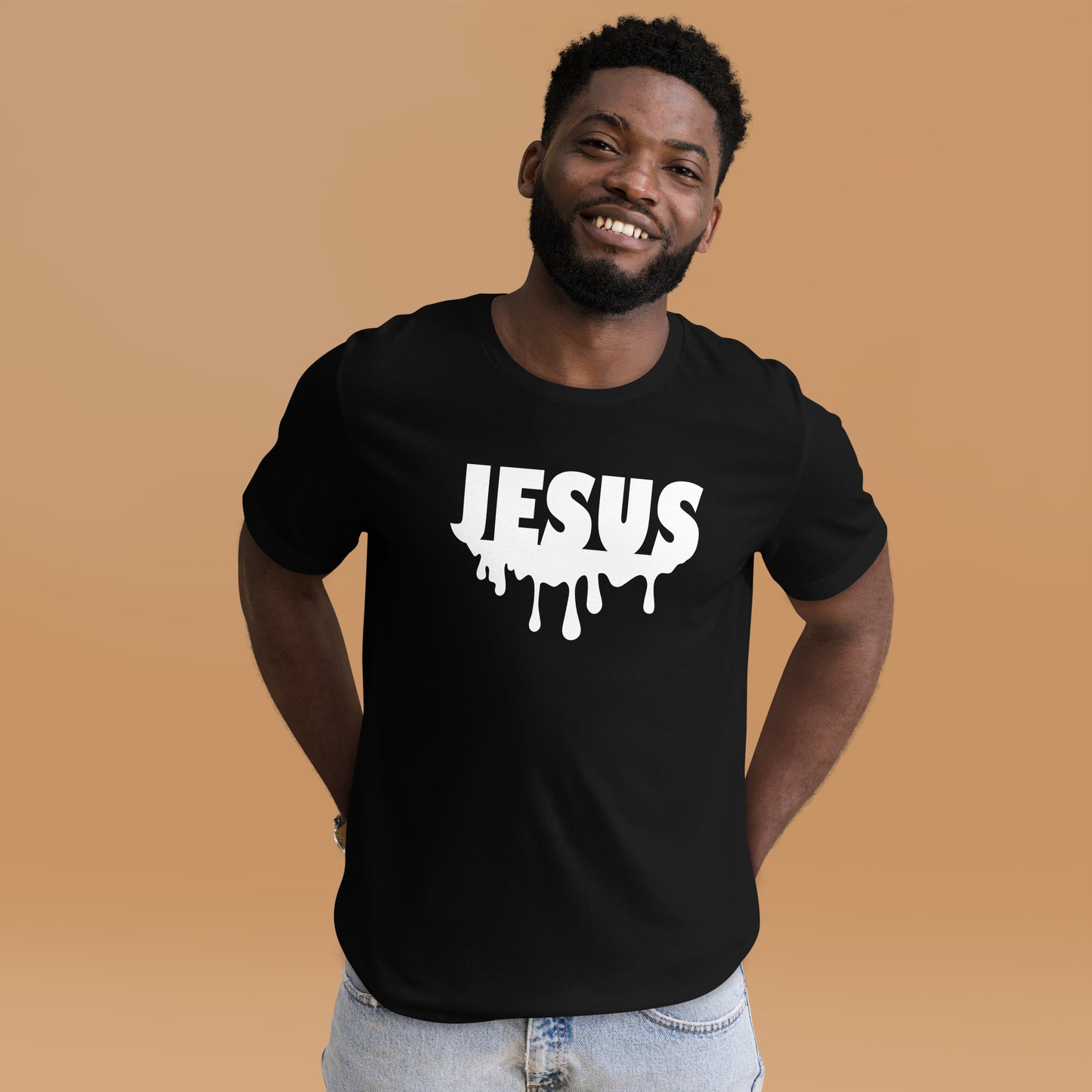 Jesus Drip Crewneck T-Shirt (Unisex)