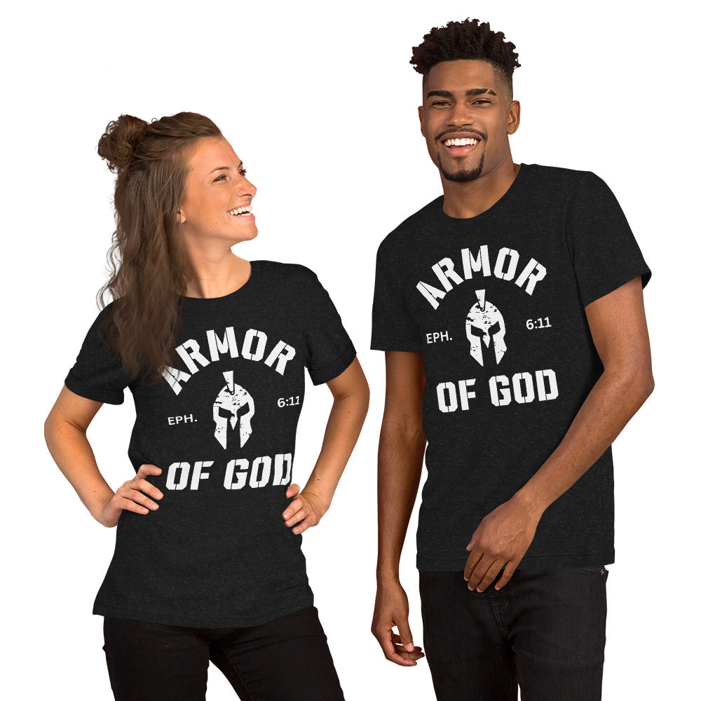 Armor of God Crewneck T-Shirt (Unisex) - Humble & Faithful Co.