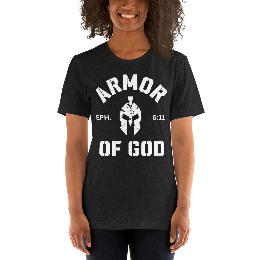 Armor of God Crewneck T-Shirt (Unisex) - Humble & Faithful Co.
