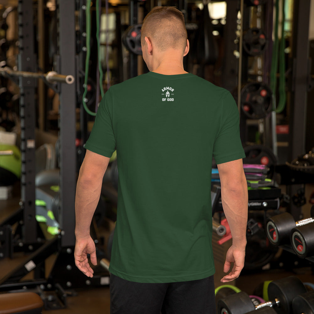Armor of God Crewneck T-Shirt (Unisex) - Humble & Faithful Co.