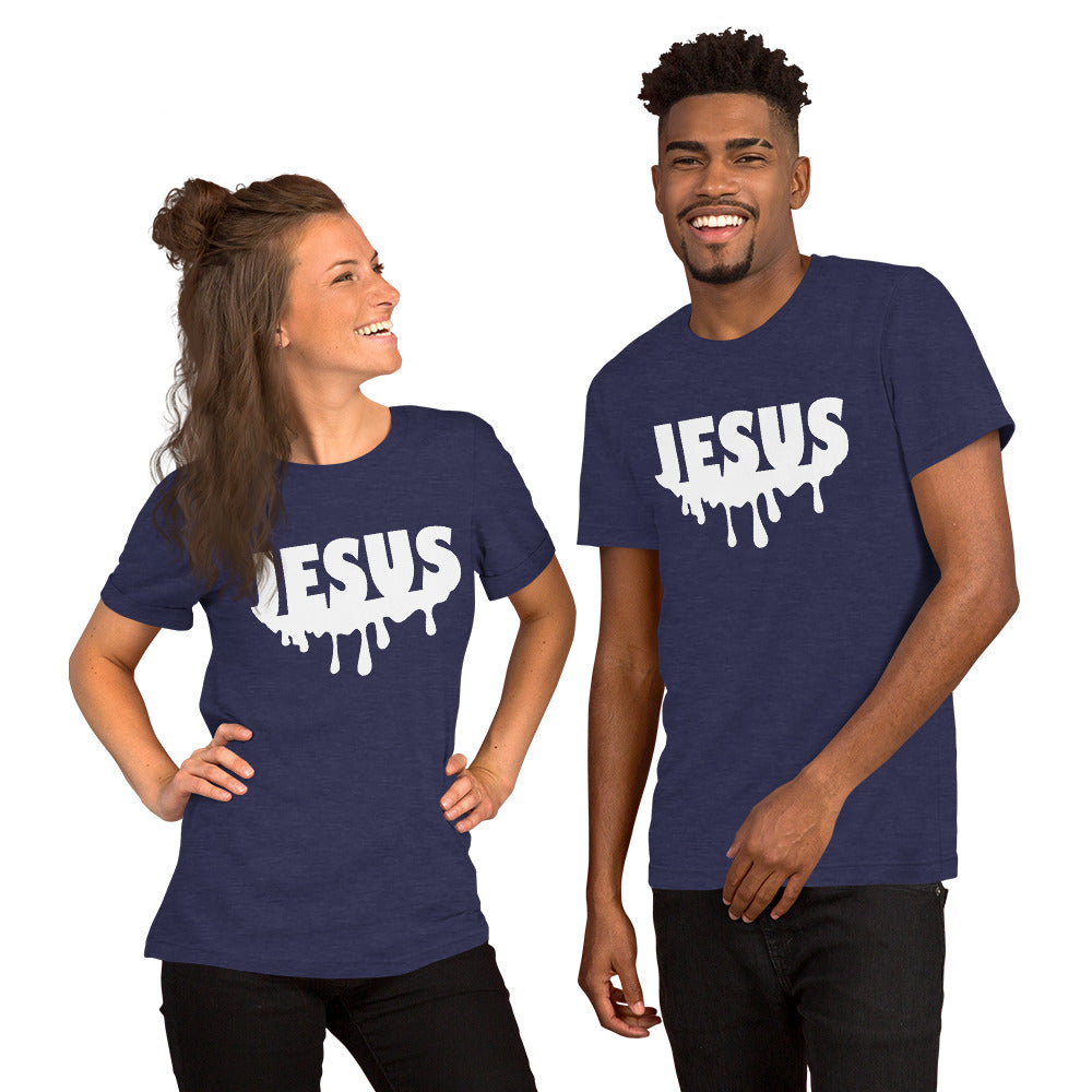 Jesus Drip Crewneck T-Shirt (Unisex)