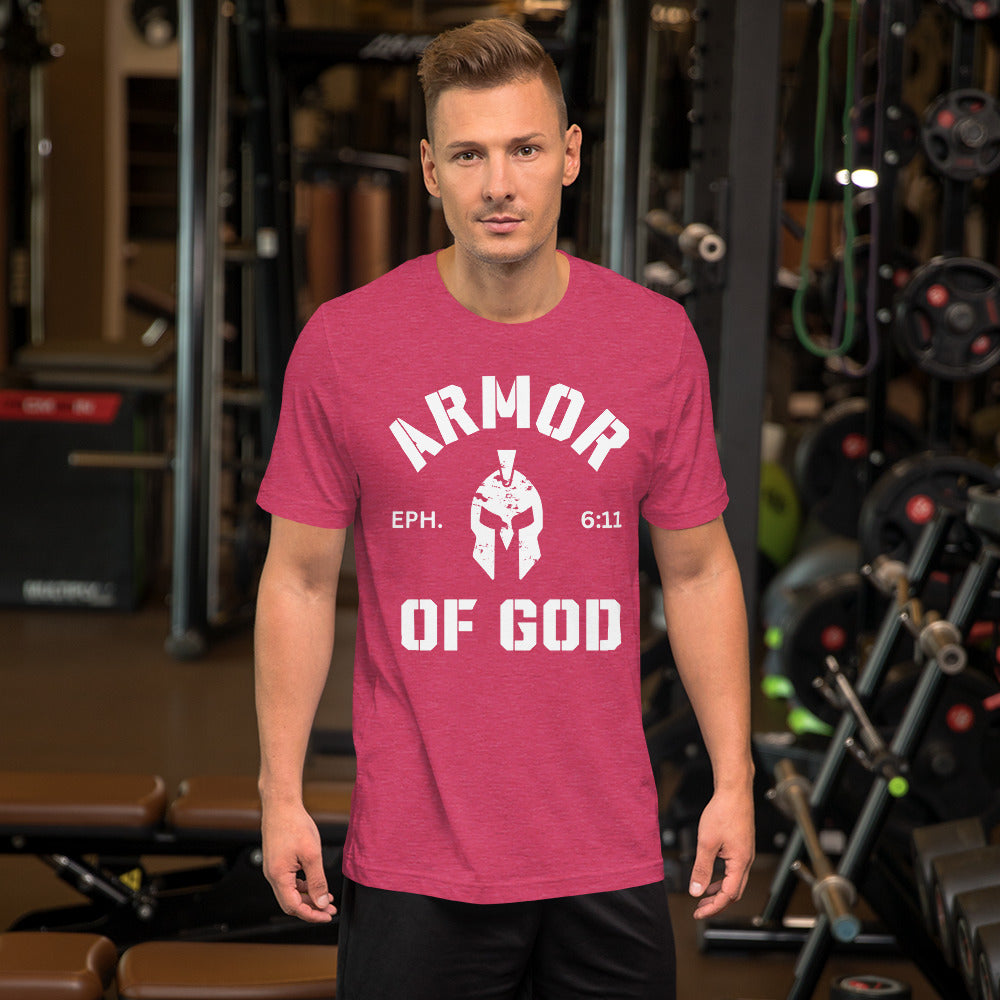Armor of God Crewneck T-Shirt (Unisex) - Humble & Faithful Co.