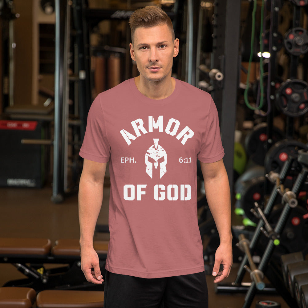 Armor of God Crewneck T-Shirt (Unisex) - Humble & Faithful Co.