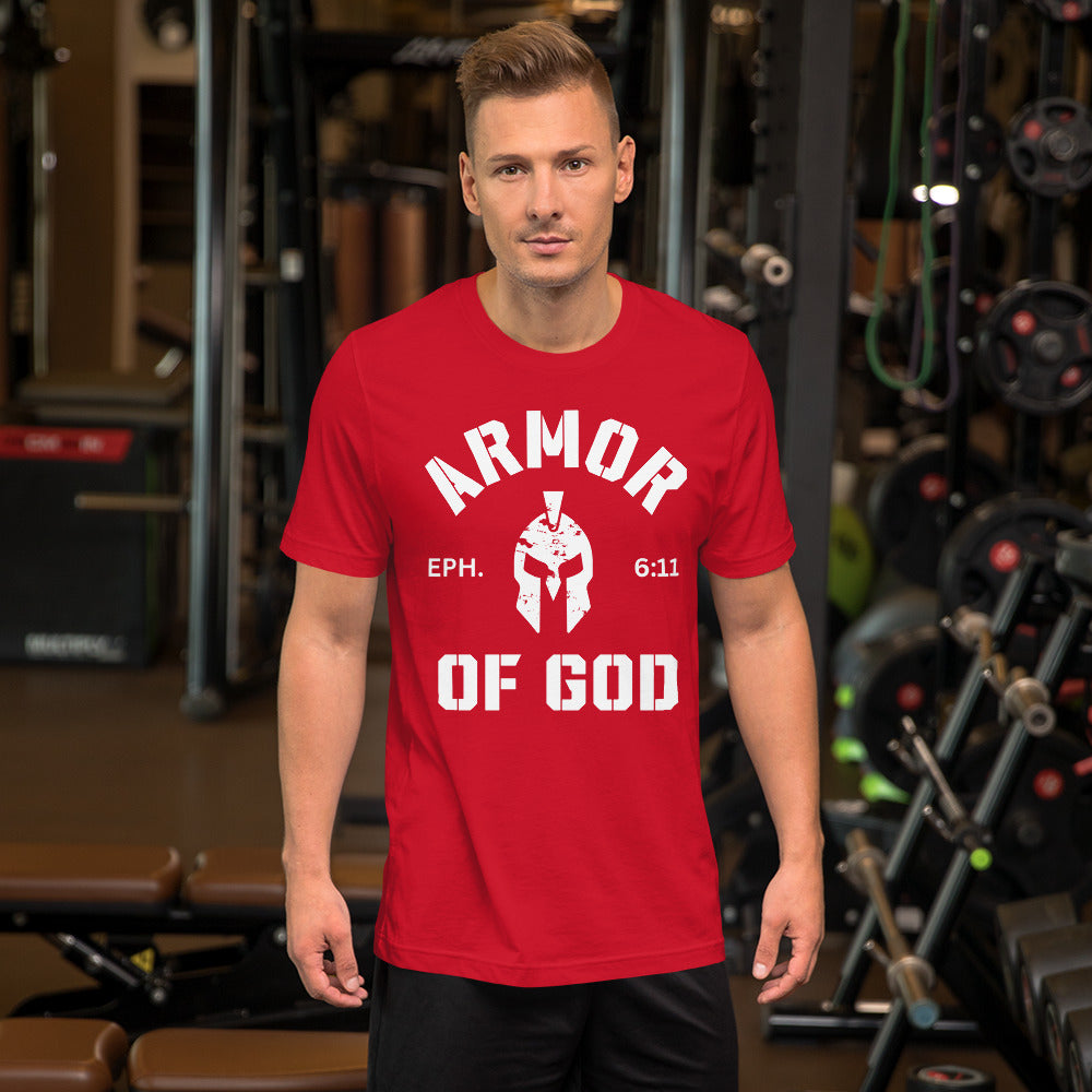 Armor of God Crewneck T-Shirt (Unisex) - Humble & Faithful Co.