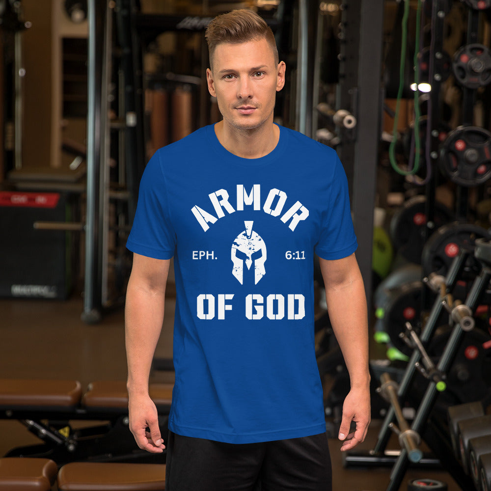 Armor of God Crewneck T-Shirt (Unisex) - Humble & Faithful Co.