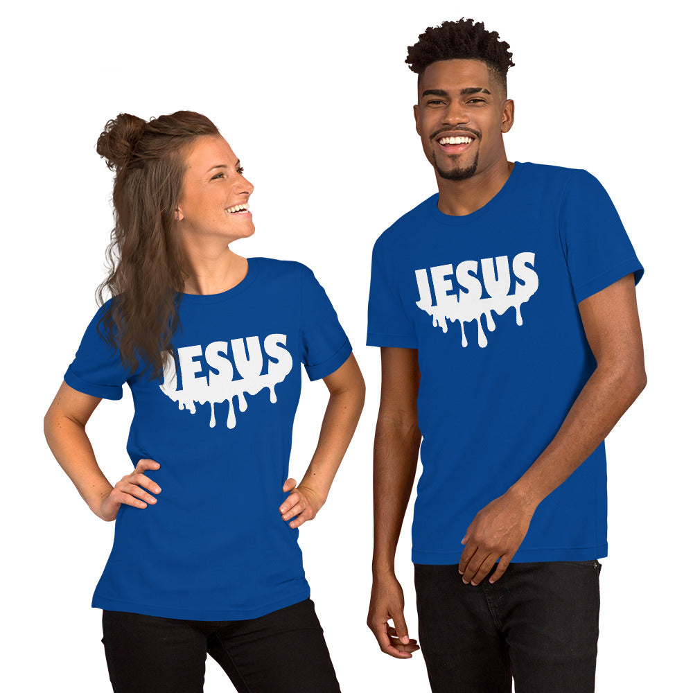 Jesus Drip Crewneck T-Shirt (Unisex)