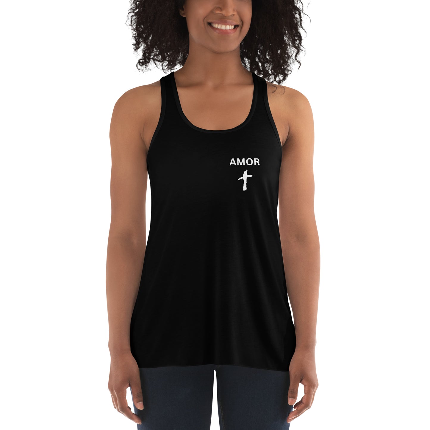 Amor Flowy Racerback Tank - Humble & Faithful Co.