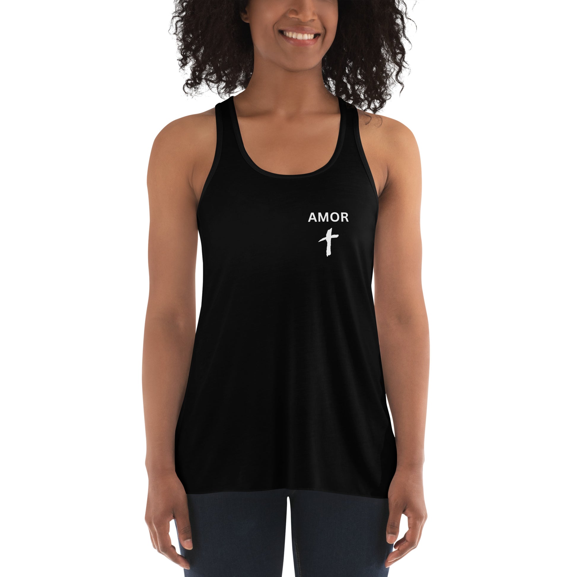 Amor Flowy Racerback Tank - Humble & Faithful Co.