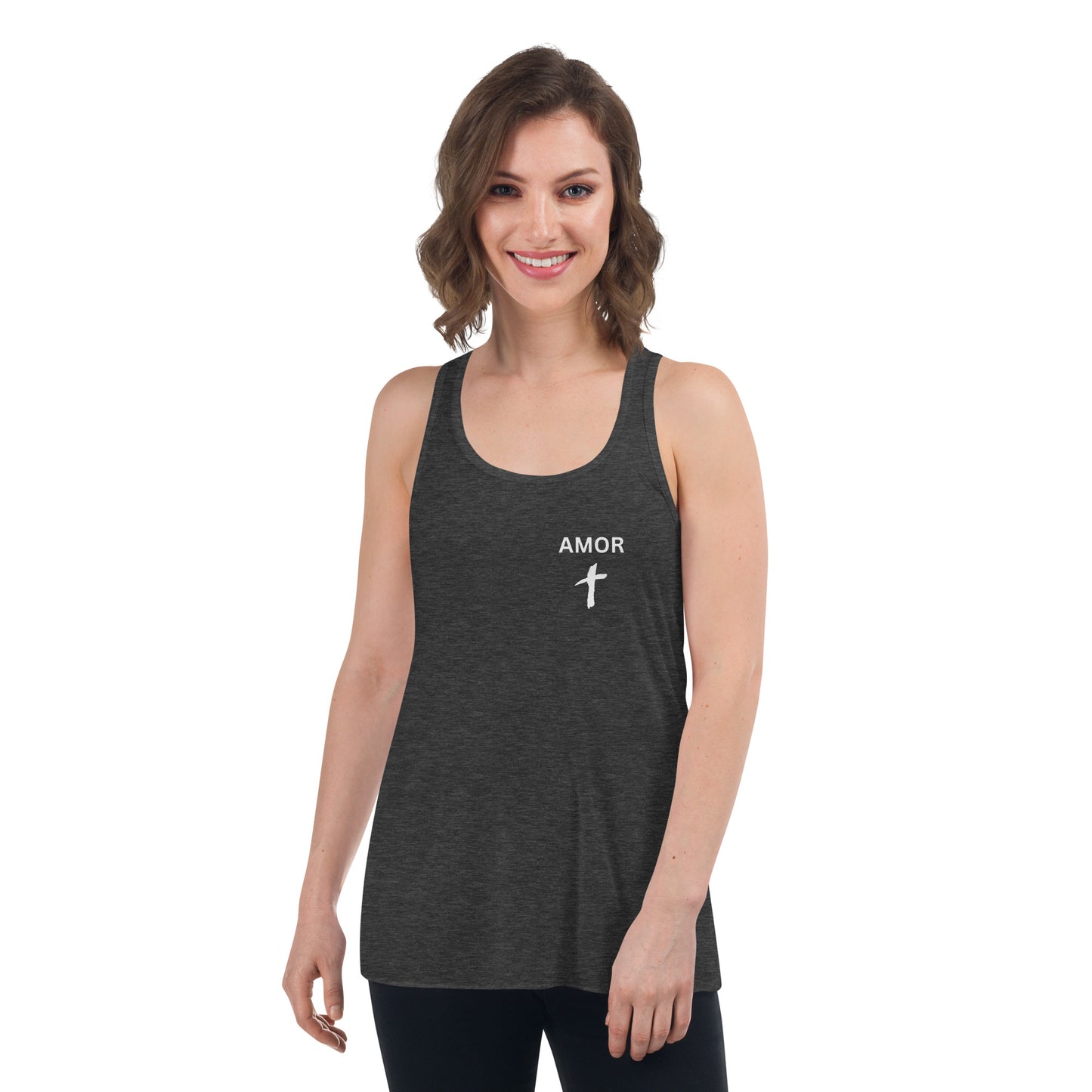 Amor Flowy Racerback Tank - Humble & Faithful Co.